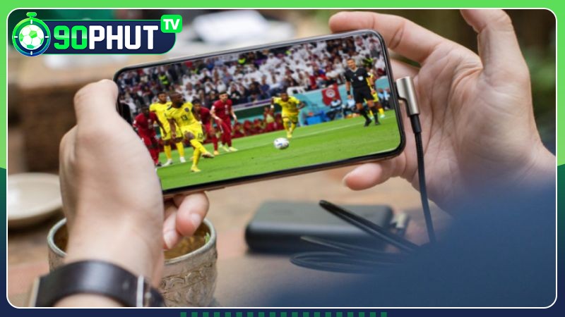 90Phut xem trực tiếp bóng đá có hỗ trợ ứng dụng trên điện thoại